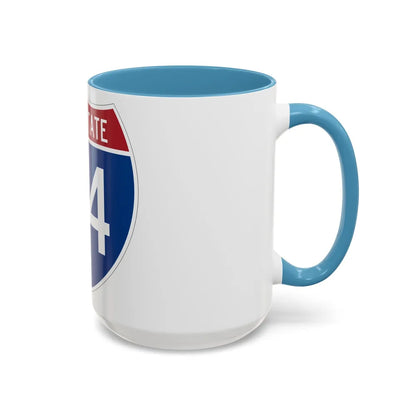 Interstate 94 (U.S. Highways) Accent Coffee Mug-Go Mug Yourself