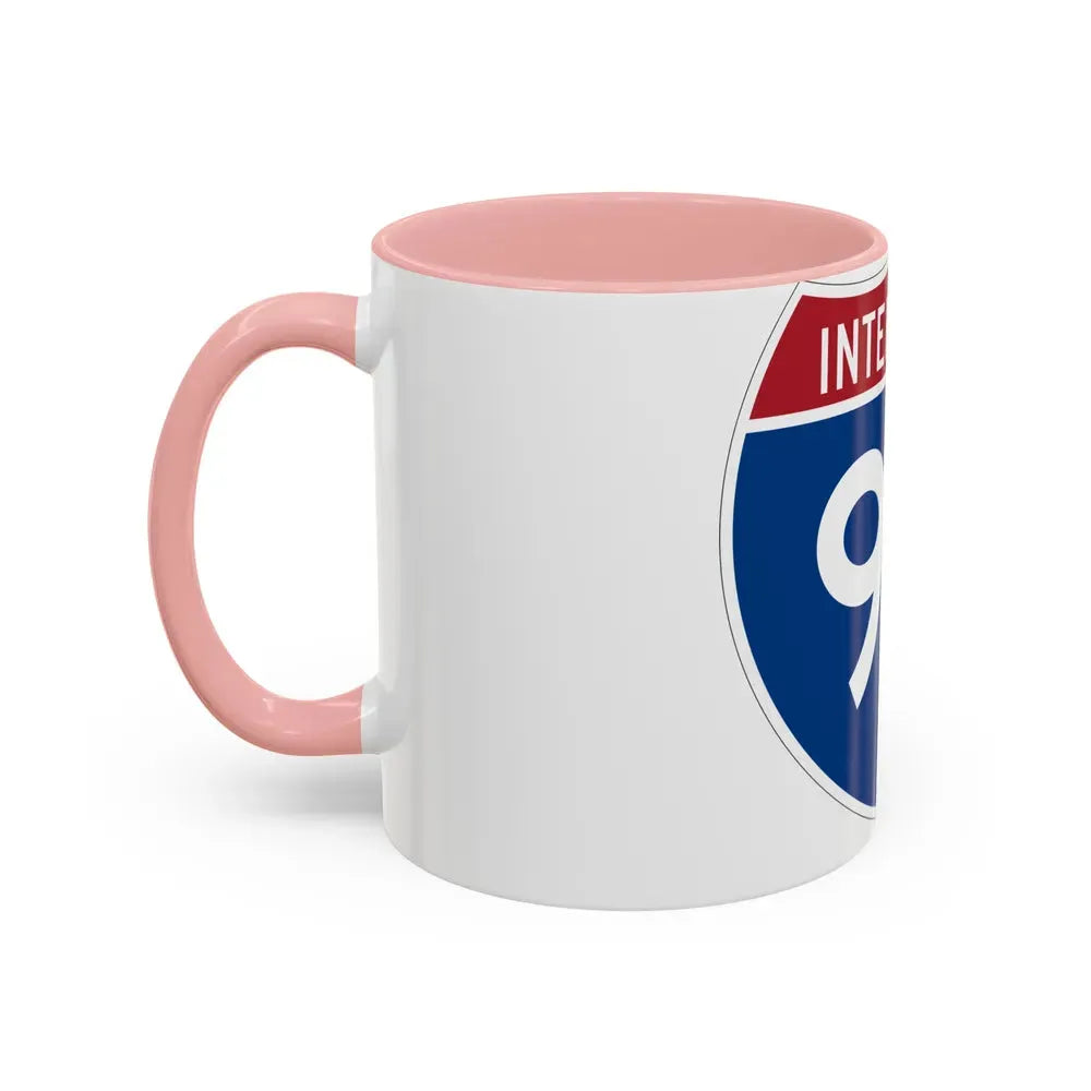 Interstate 94 (U.S. Highways) Accent Coffee Mug - Go Mug Yourself