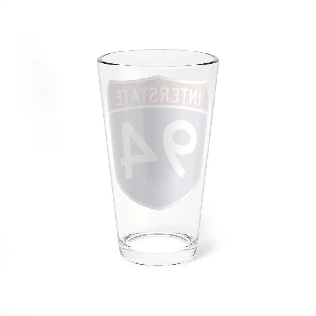 Interstate 94 (U.S. Highways) Pint Glass 16oz - Go Mug Yourself