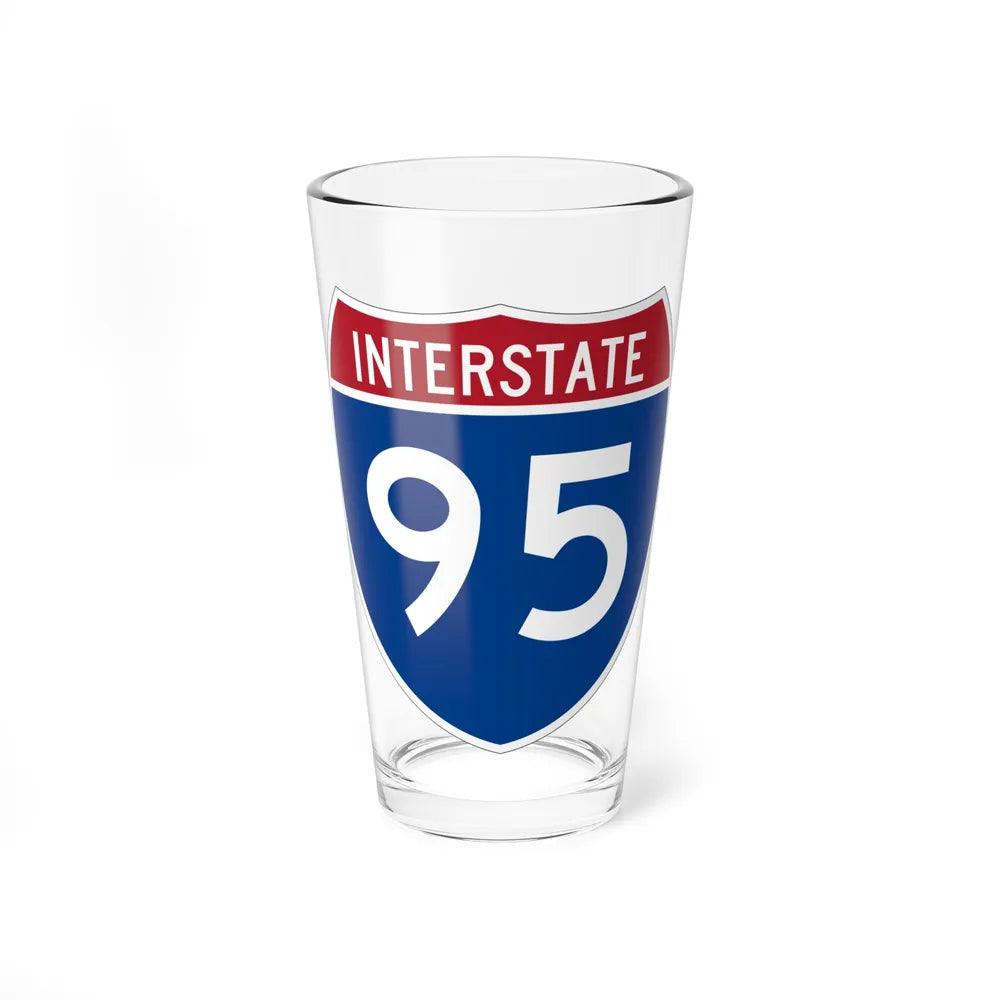 Interstate 95 (U.S. Highways) Pint Glass 16oz-16oz-Go Mug Yourself