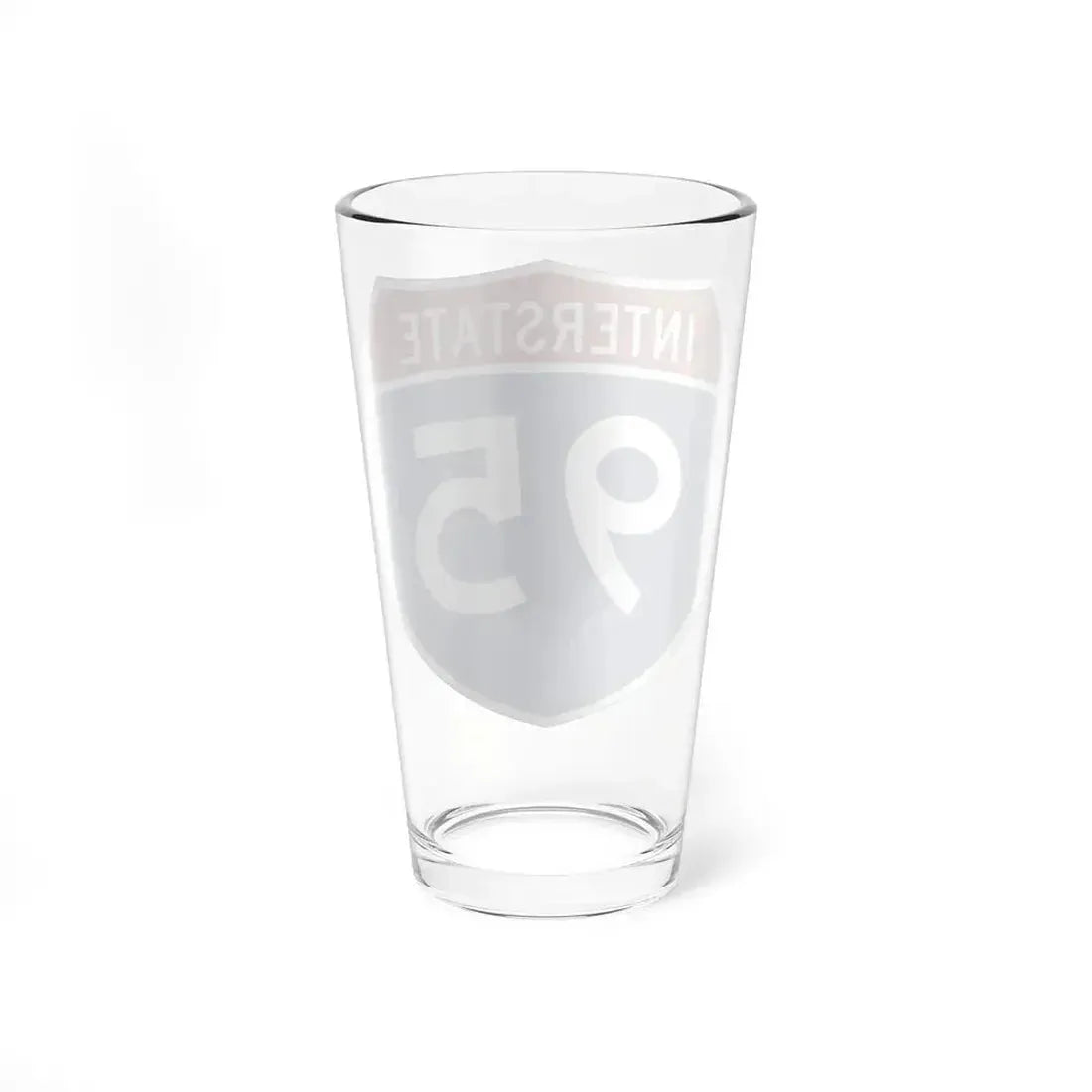 Interstate 95 (U.S. Highways) Pint Glass 16oz - Go Mug Yourself