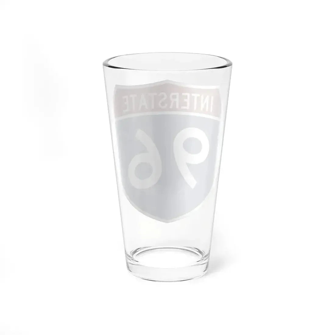 Interstate 96 (U.S. Highways) Pint Glass 16oz - Go Mug Yourself