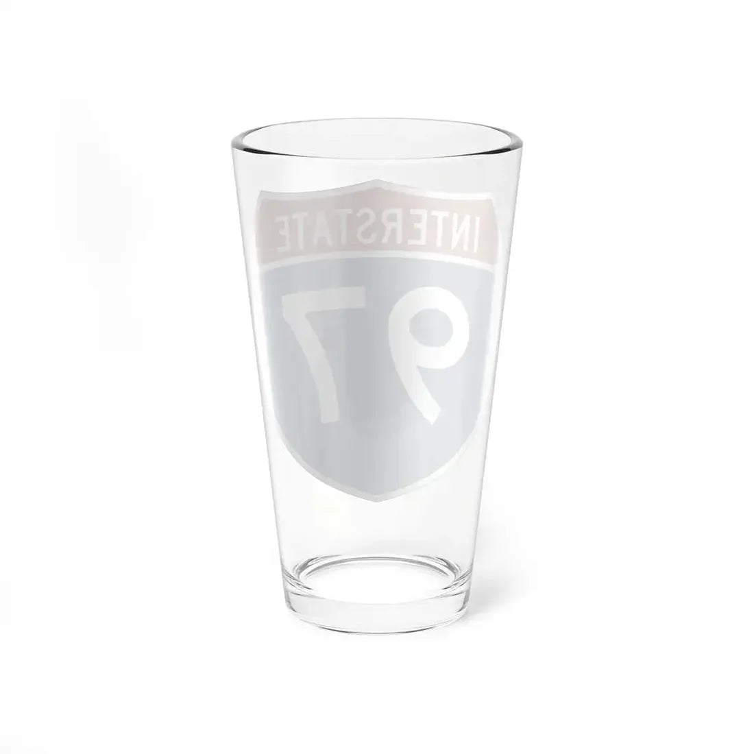 Interstate 97 (U.S. Highways) Pint Glass 16oz - Go Mug Yourself