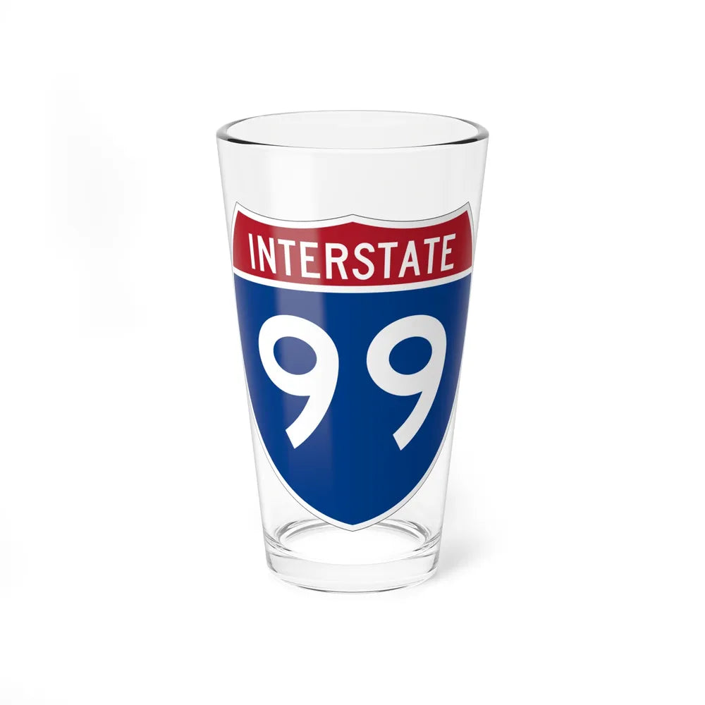 Interstate 99 (U.S. Highways) Pint Glass 16oz-16oz-Go Mug Yourself