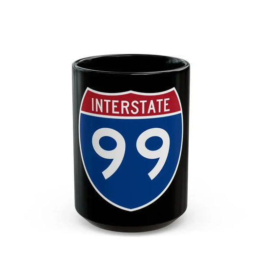 Interstate 99 (U.S. Highways) Black Coffee Mug 15oz - Go Mug Yourself