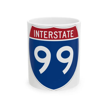 Interstate 99 (U.S. Highways) White Coffee Mug 11oz - Go Mug Yourself