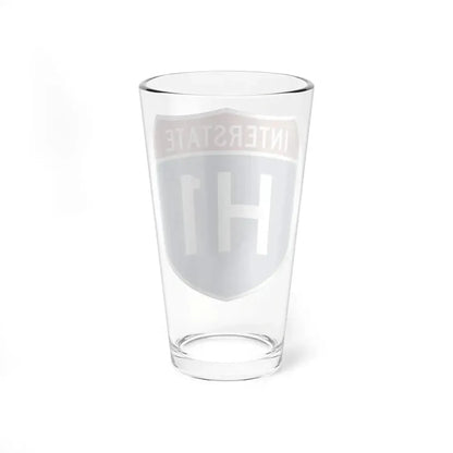 Interstate H1 (U.S. Highways) Pint Glass 16oz - Go Mug Yourself