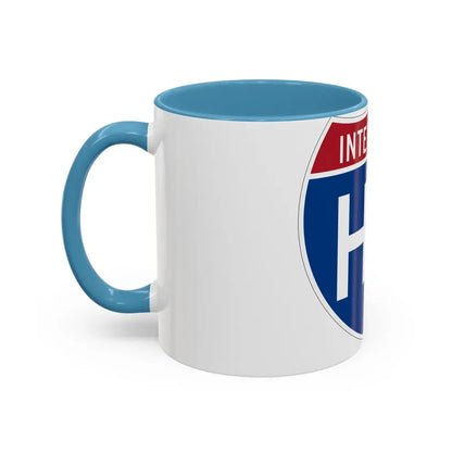 Interstate H3 (U.S. Highways) Accent Coffee Mug - Go Mug Yourself