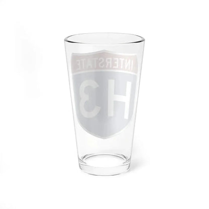 Interstate H3 (U.S. Highways) Pint Glass 16oz - Go Mug Yourself
