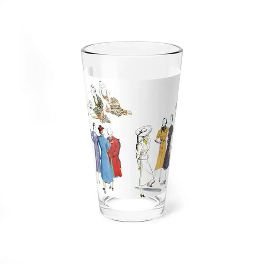 Intervieur, 1938 - Pint Glass 16oz 16oz - Go Mug Yourself