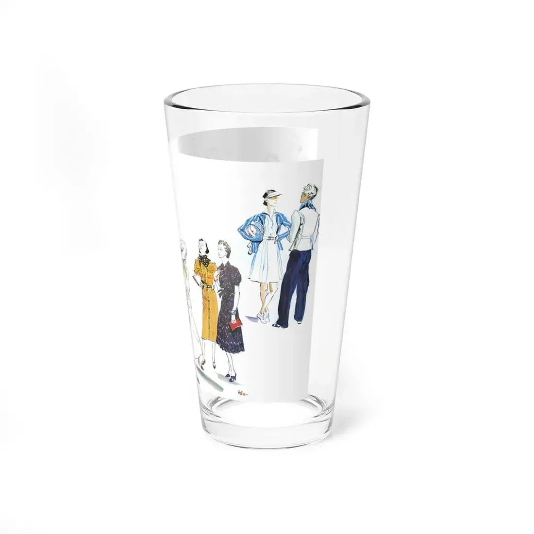 Intervieur, 1938 - Pint Glass 16oz - Go Mug Yourself