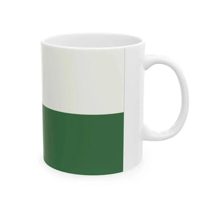 Interwar Mazpulki flag basic design (Latvia) White Coffee Mug - Go Mug Yourself