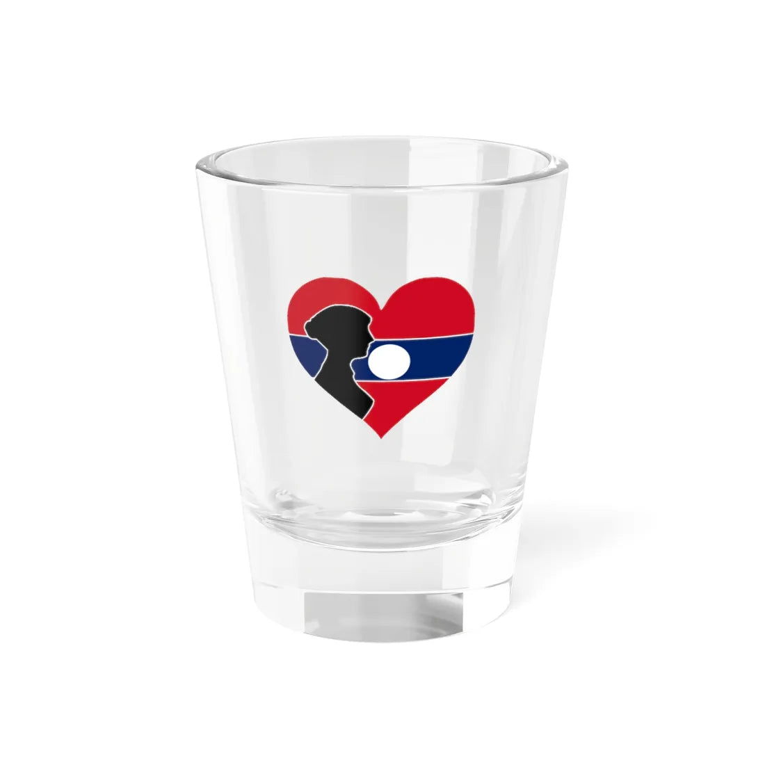 Interwiki Women Laos Logo (Laos) Shot Glass 1.5oz 1.5oz - Go Mug Yourself