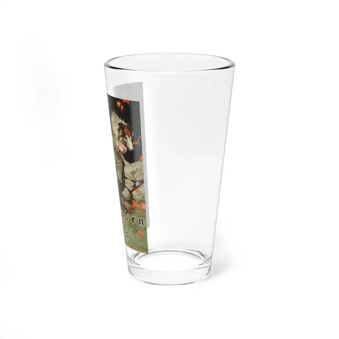 Interwoven Socks ad illustration, c. 1920-1925 - Pint Glass 16oz - Go Mug Yourself