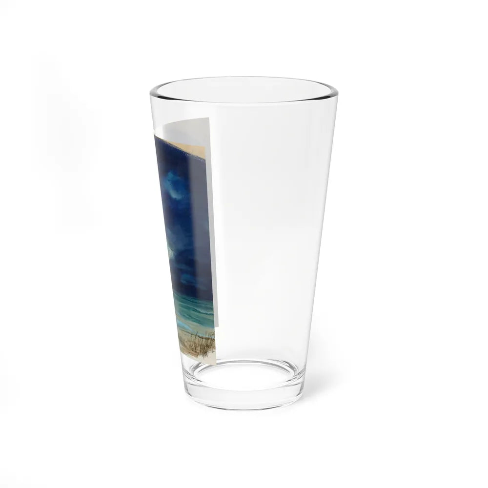 Into the Light, Collier's interior illustration, Circa 1945 - Pint Glass 16oz-Go Mug Yourself