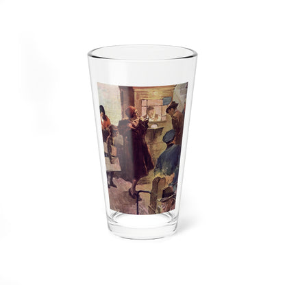 Into the Subway at Evening, Redbook, September 1930 - Pint Glass 16oz-16oz-Go Mug Yourself
