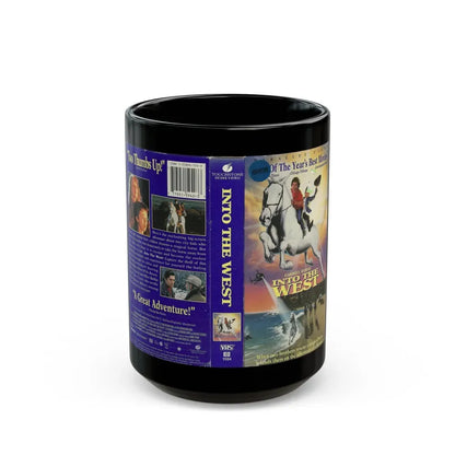 INTO THE WEST (VHS COVER) - Black Coffee Mug 15oz - Go Mug Yourself