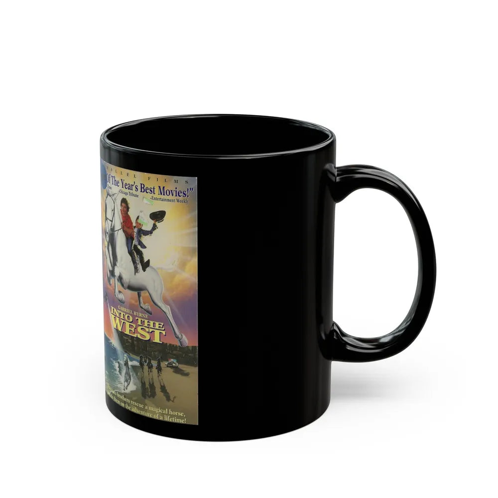 INTO THE WEST (VHS COVER) - Black Coffee Mug-Go Mug Yourself