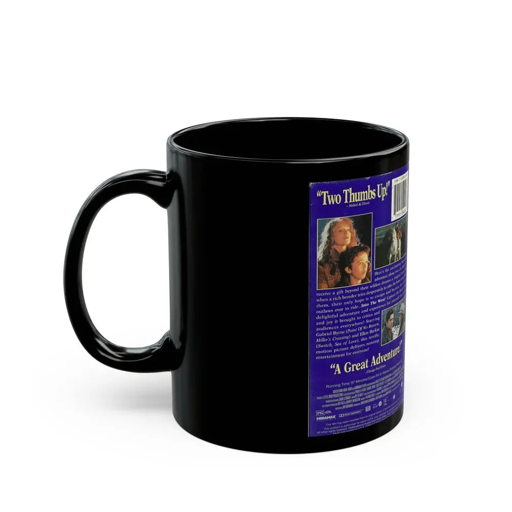 INTO THE WEST (VHS COVER) - Black Coffee Mug - Go Mug Yourself