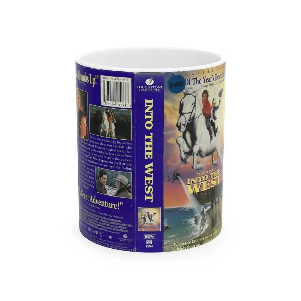 INTO THE WEST (VHS COVER) - White Coffee Mug 11oz - Go Mug Yourself