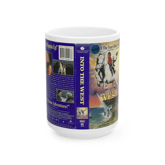 INTO THE WEST (VHS COVER) - White Coffee Mug 15oz - Go Mug Yourself