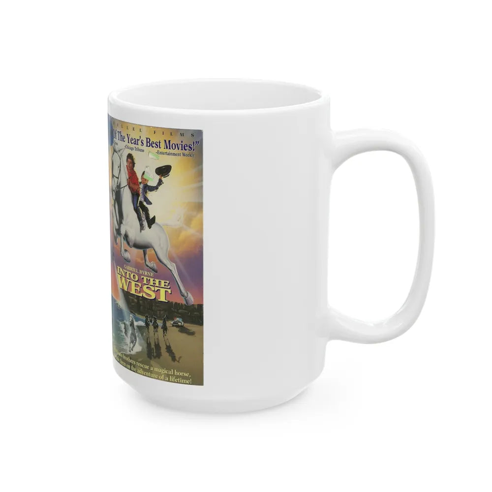 INTO THE WEST (VHS COVER) - White Coffee Mug-Go Mug Yourself