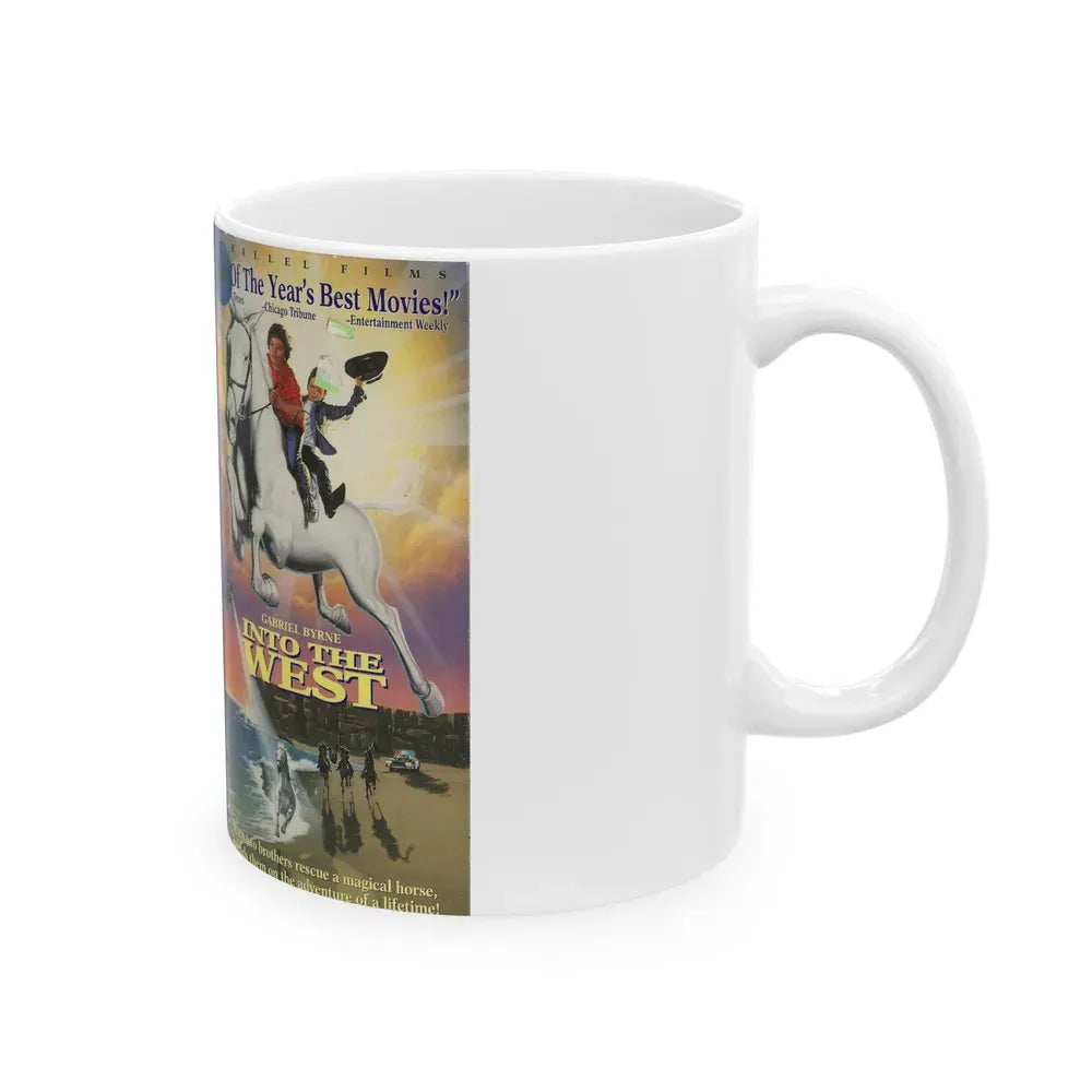 INTO THE WEST (VHS COVER) - White Coffee Mug - Go Mug Yourself