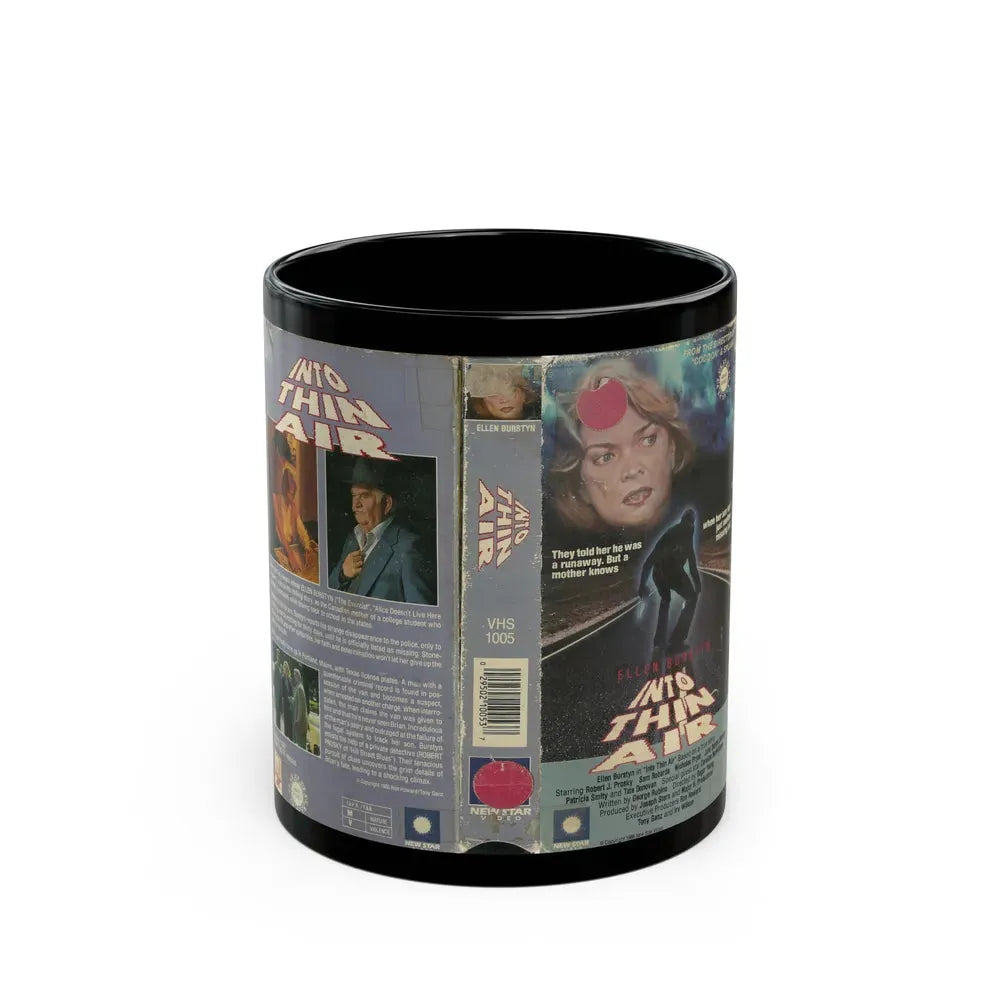 INTO THIN AIR (VHS COVER) - Black Coffee Mug 11oz - Go Mug Yourself