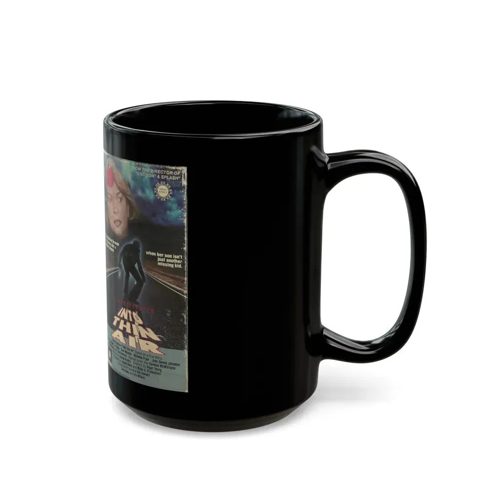 INTO THIN AIR (VHS COVER) - Black Coffee Mug - Go Mug Yourself