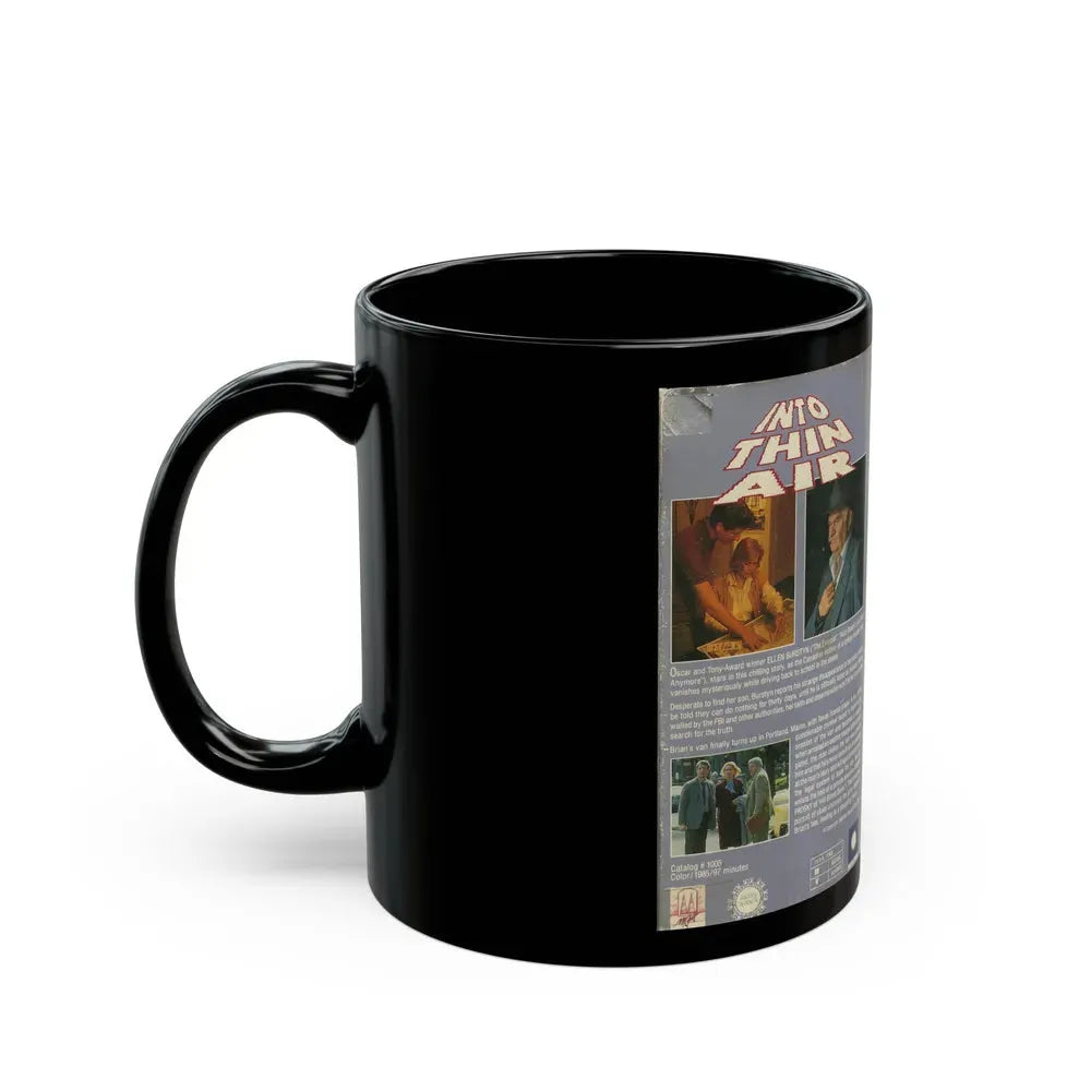 INTO THIN AIR (VHS COVER) - Black Coffee Mug - Go Mug Yourself