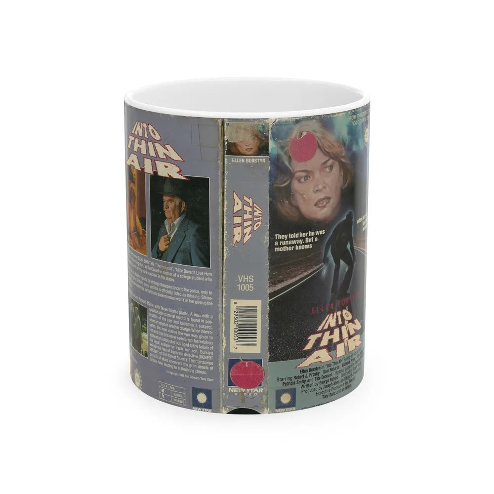 INTO THIN AIR (VHS COVER) - White Coffee Mug-11oz-Go Mug Yourself