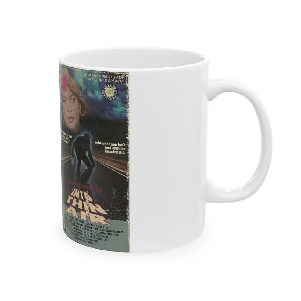 INTO THIN AIR (VHS COVER) - White Coffee Mug-Go Mug Yourself