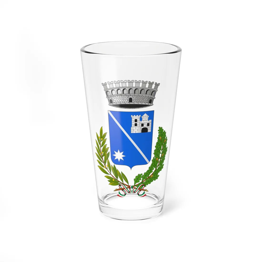 Introd-Stemma (Italy) (Coat of Arms) Pint Glass 16oz 16oz - Go Mug Yourself
