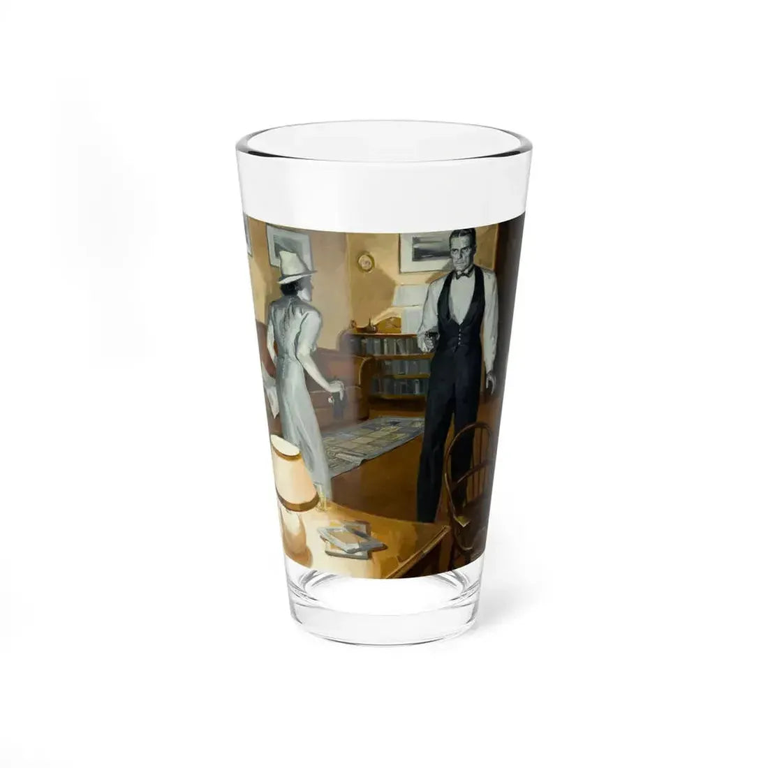 Intrusion - Pint Glass 16oz - Go Mug Yourself