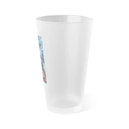 INVADER 1991 Movie Poster - Frosted Pint Glass 16oz-Go Mug Yourself