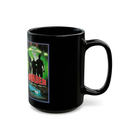 INVADER AKTIE (VHS COVER) - Black Coffee Mug - Go Mug Yourself