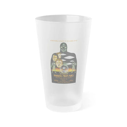 INVADERS FROM MARS (2) 1953 Movie Poster - Frosted Pint Glass 16oz 16oz Frosted - Go Mug Yourself