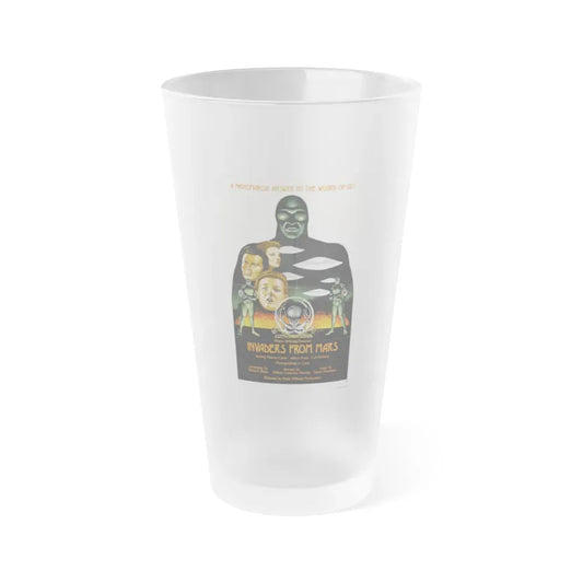 INVADERS FROM MARS (2) 1953 Movie Poster - Frosted Pint Glass 16oz 16oz Frosted - Go Mug Yourself