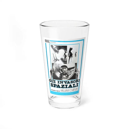 INVADERS FROM MARS (ITALIAN) 1953 Movie Poster - Pint Glass 16oz 16oz - Go Mug Yourself