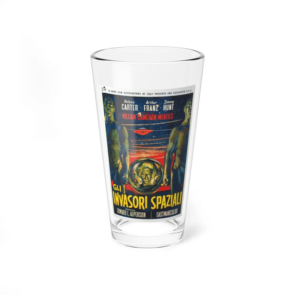 INVADERS FROM MARS (SPANISH) 1953 Movie Poster - Pint Glass 16oz-16oz-Go Mug Yourself