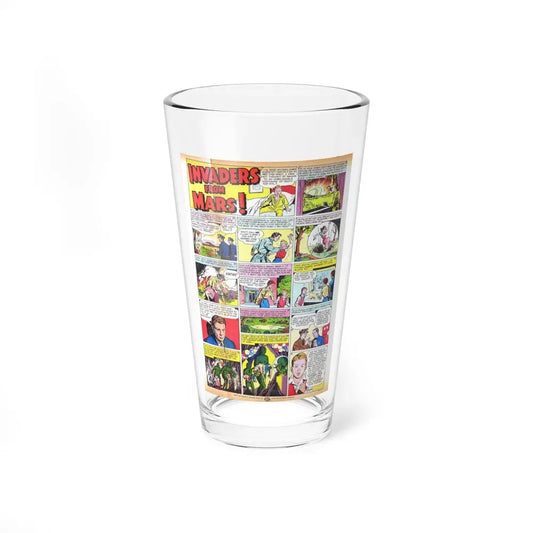 INVADERS FROM MARS (TEASER) 1953 Movie Poster - Pint Glass 16oz 16oz - Go Mug Yourself