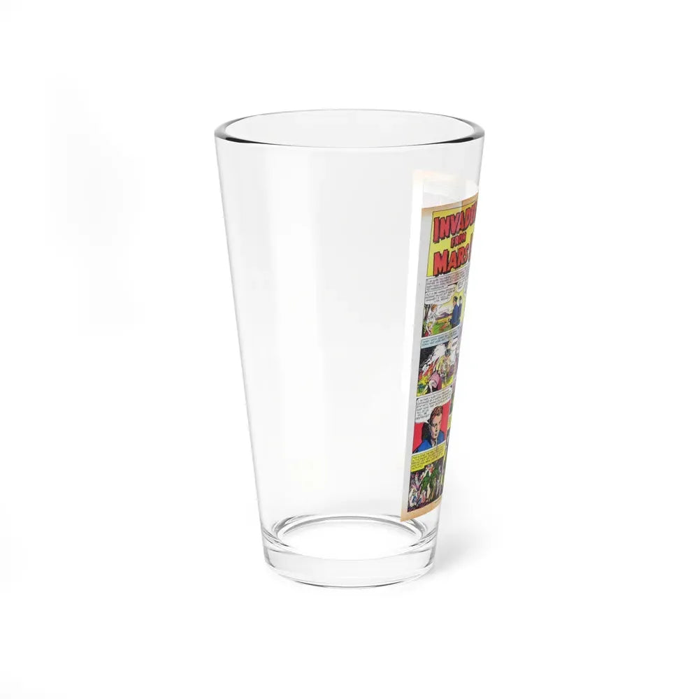 INVADERS FROM MARS (TEASER) 1953 Movie Poster - Pint Glass 16oz - Go Mug Yourself