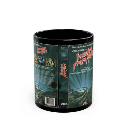 INVADERS FROM MARS (VHS COVER) - Black Coffee Mug 11oz - Go Mug Yourself