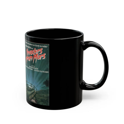 INVADERS FROM MARS (VHS COVER) - Black Coffee Mug-Go Mug Yourself