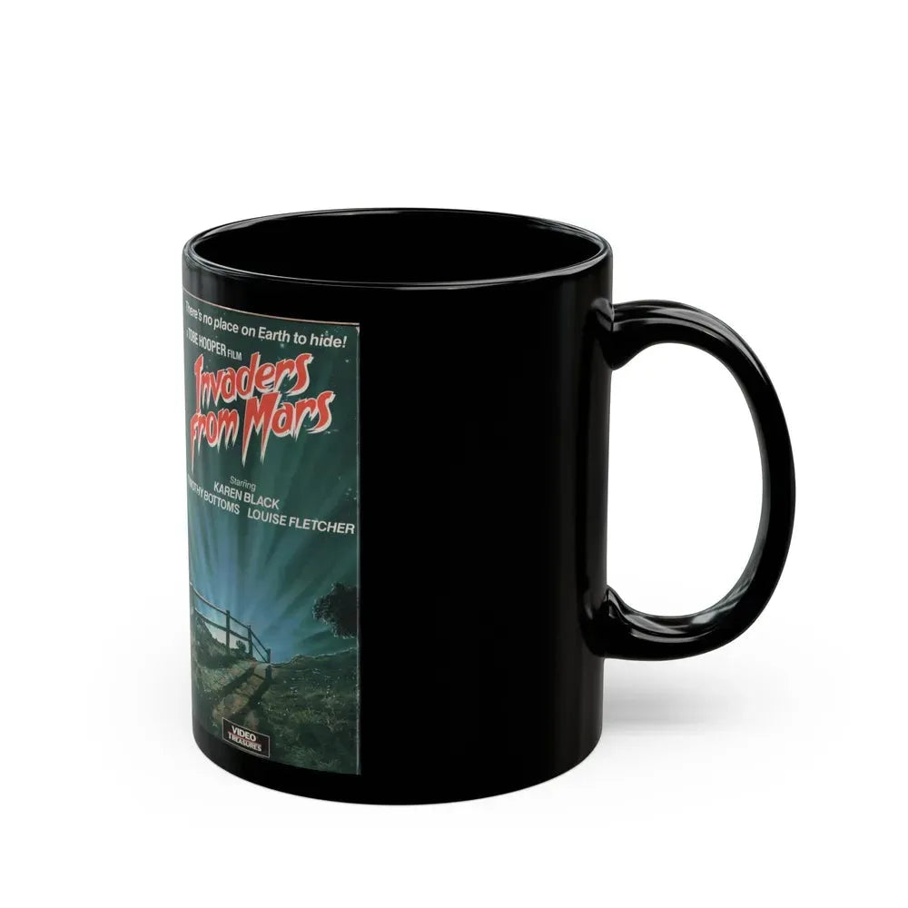INVADERS FROM MARS (VHS COVER) - Black Coffee Mug - Go Mug Yourself