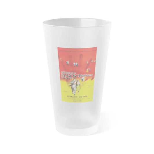 INVASION OF THE BODY SNATCHERS 1956 Movie Poster - Frosted Pint Glass 16oz 16oz Frosted - Go Mug Yourself