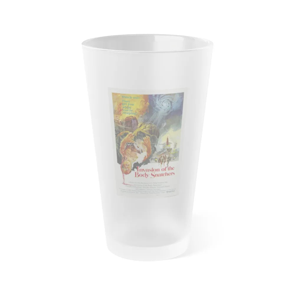 INVASION OF THE BODY SNATCHERS (2) 1978 Movie Poster - Frosted Pint Glass 16oz-16oz-Frosted-Go Mug Yourself