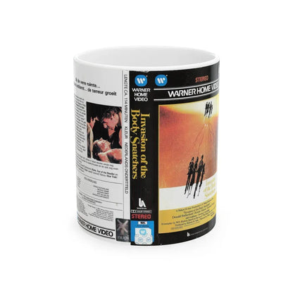 INVASION OF THE BODY SNATCHERS (VHS COVER) - White Coffee Mug 11oz - Go Mug Yourself