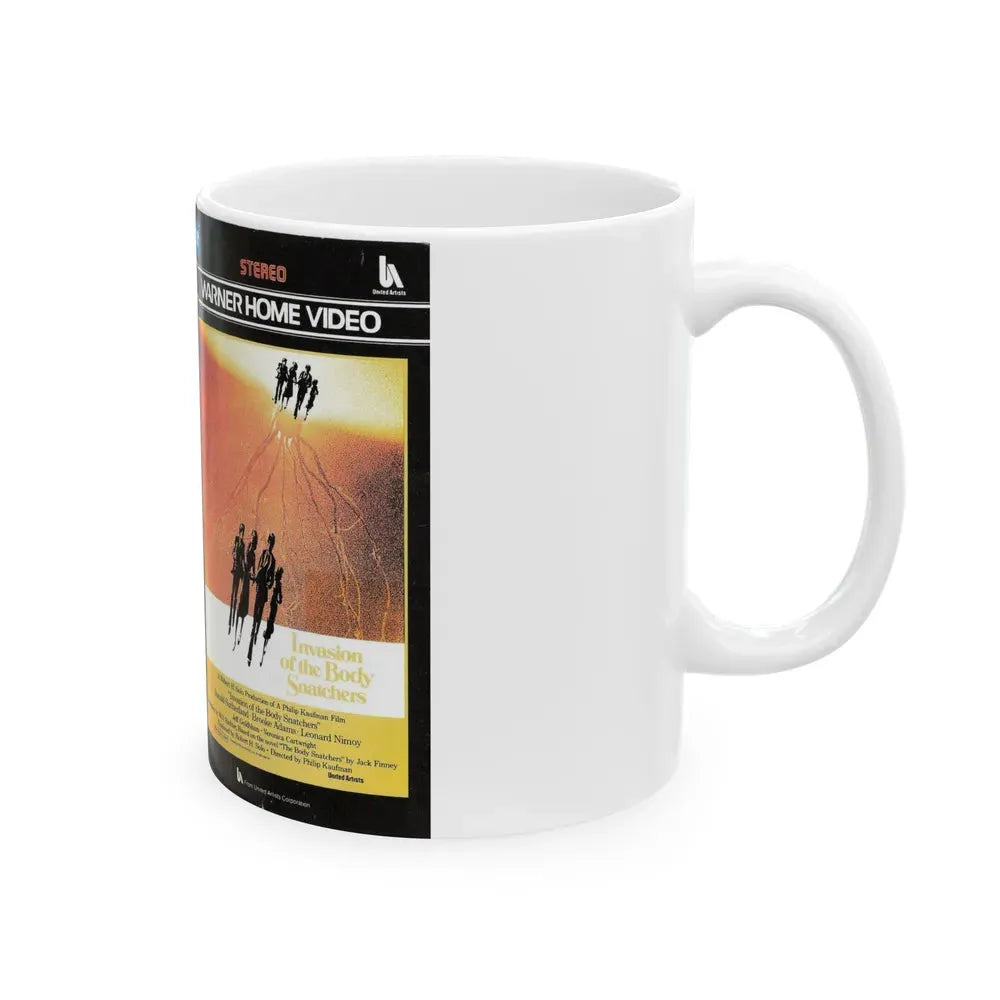 INVASION OF THE BODY SNATCHERS (VHS COVER) - White Coffee Mug - Go Mug Yourself