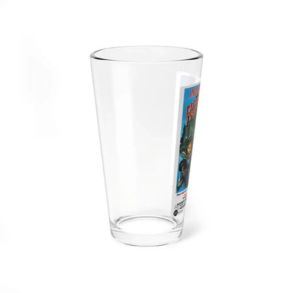 INVASION OF THE FLESH HUNTERS 1980 Movie Poster - Pint Glass 16oz - Go Mug Yourself